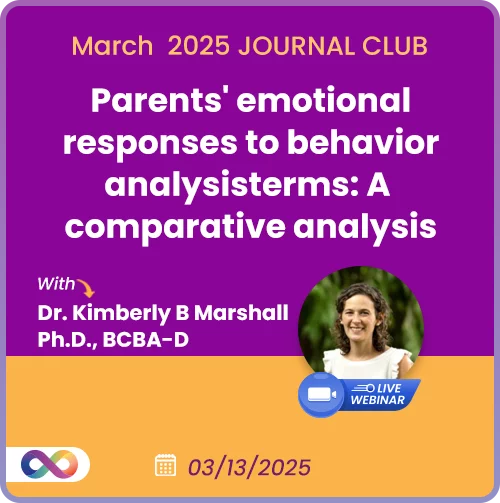 Parents' emotional responses to behavior analysis terms: a comparative analysis