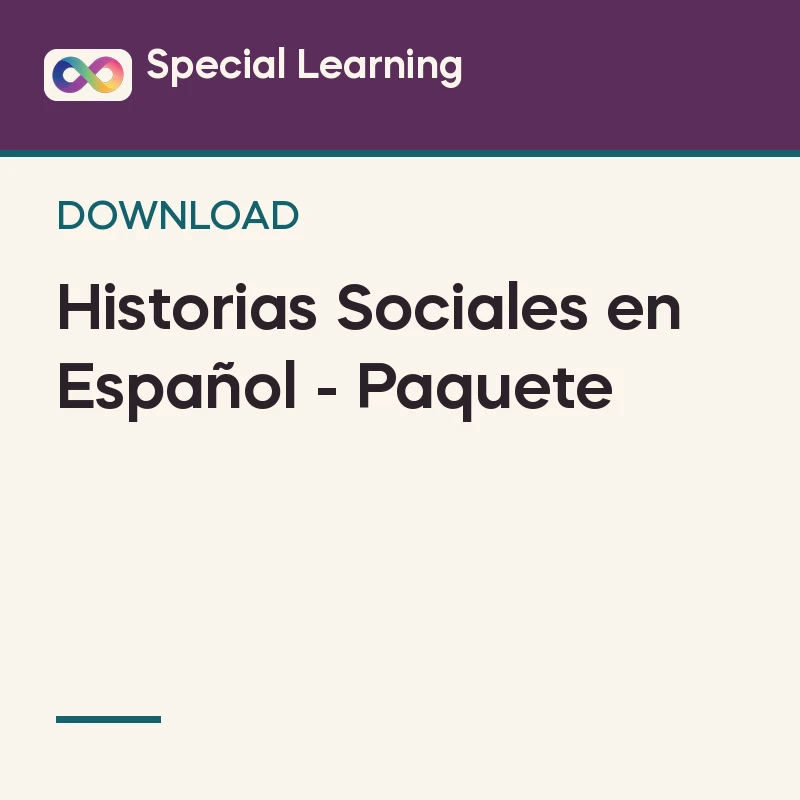 Historias Sociales en Español - Paquete
